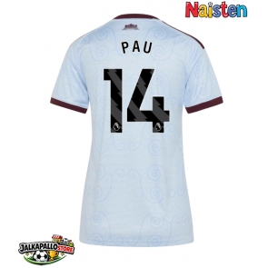 Aston Villa Pau Torres #14 Kolmaspaita Naisten 2026-27 Lyhythihainen